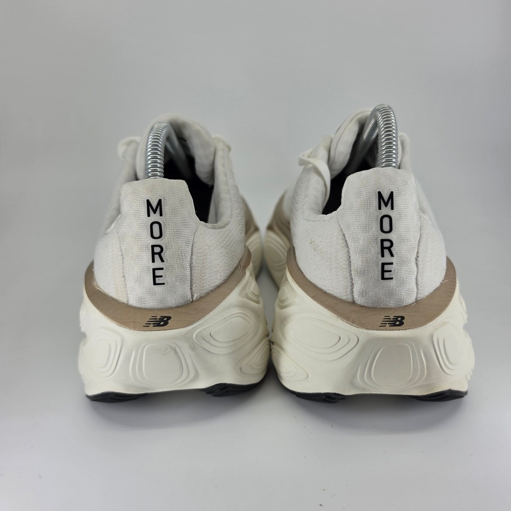 New Balance Running Shoes Womens Size 10 Mens 8.5 Fresh Foam X More v5 White Sea - Picture 6 of 11
